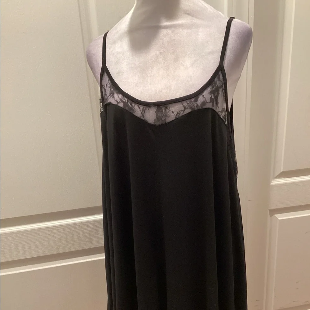 Lace Yoke Slip Dress - Intimates & Sleepwear